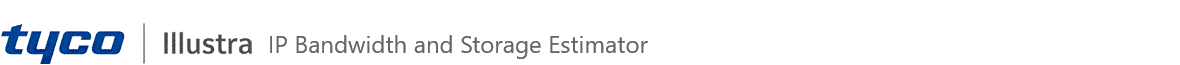 Illustra Configuration Estimator